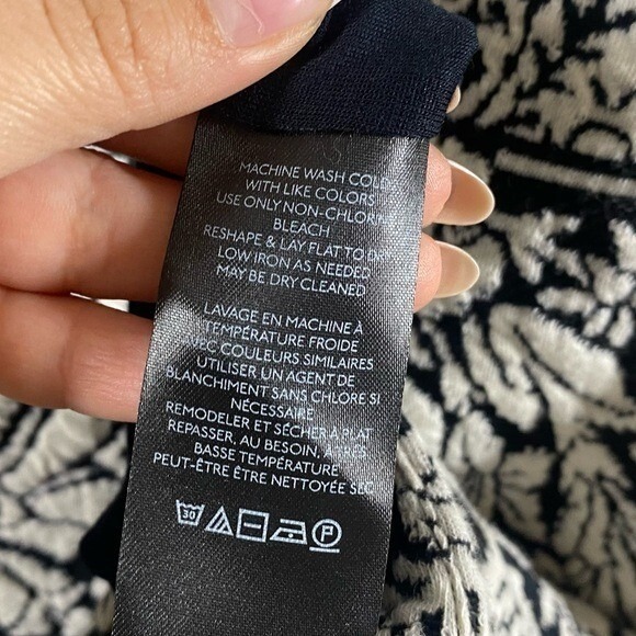 Anthropologie Women's Size Large Jacquard Cut-Out Midi Dress - Picture 10 of 11